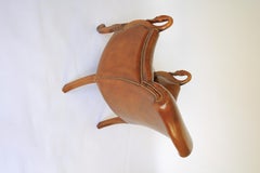 Library reading chair with carved swan head detail W1V period