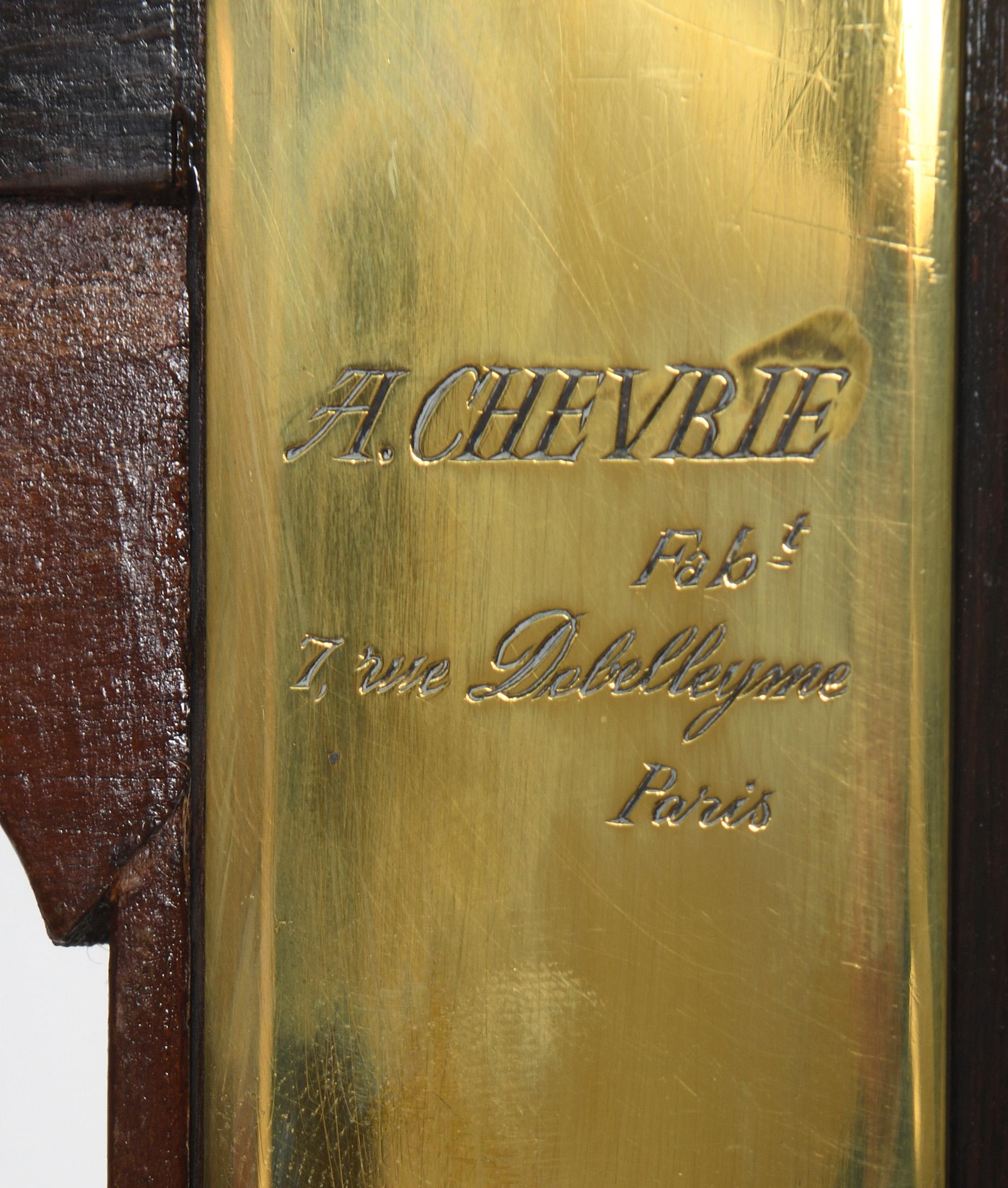Louis XV Bibliothèque / Secretaire en marqueterie de Chevrie en vente