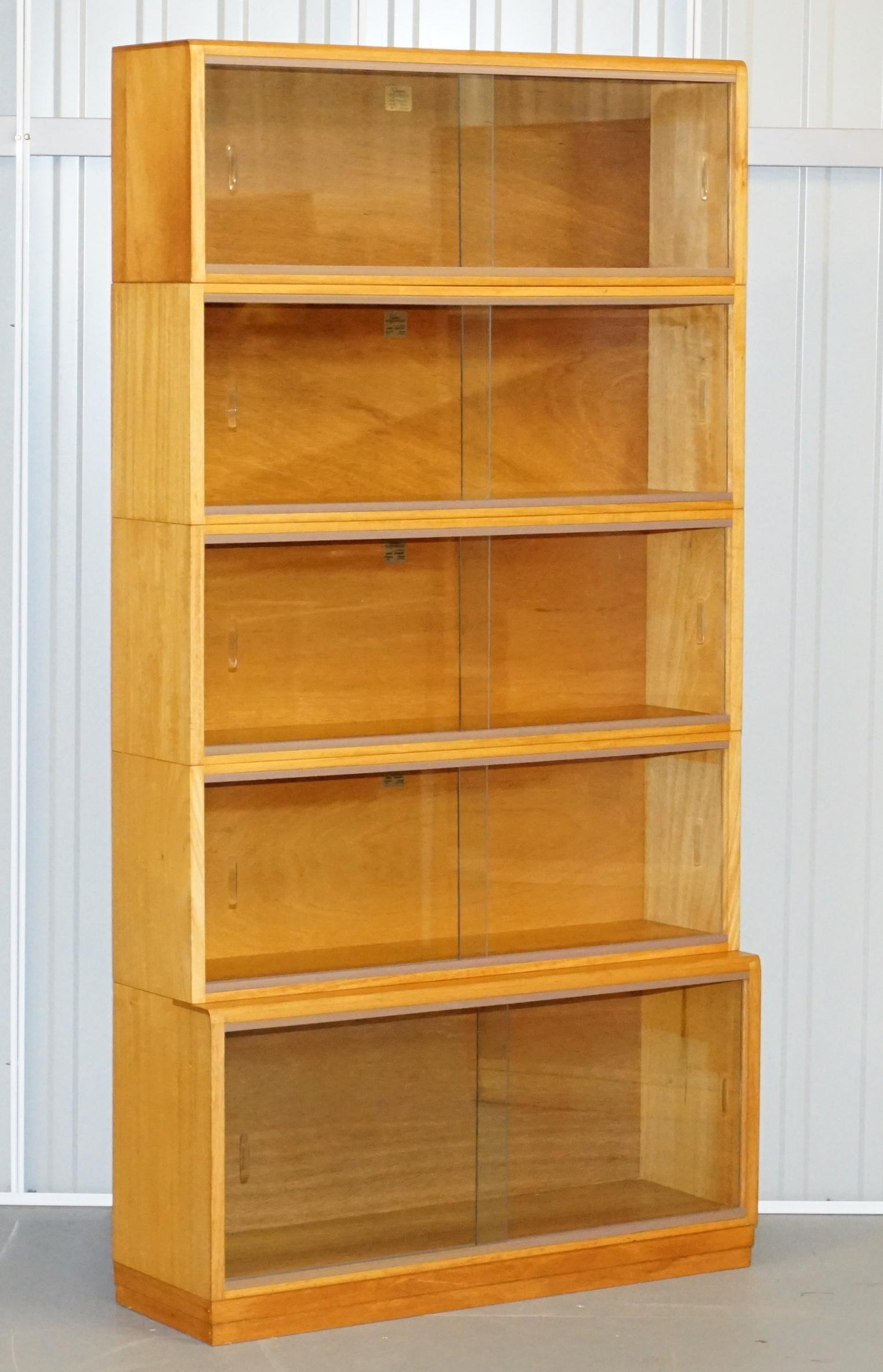 bookcases with glass doors