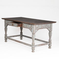 Library table in Spanish Baroque style