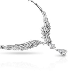 Libre Maxi Special Diamond Necklace in 18 Karat Gold