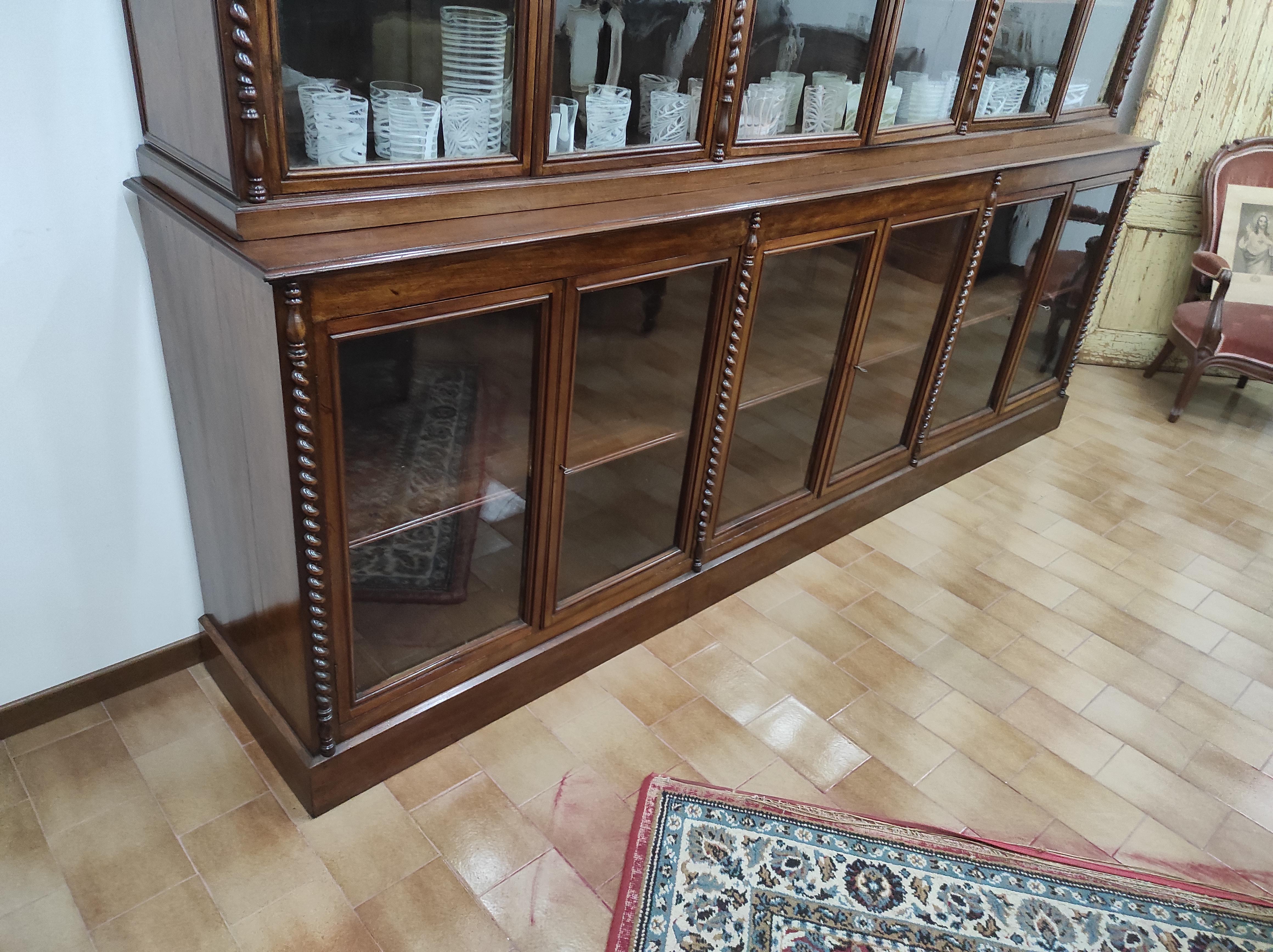 bookcases with glass doors for sale