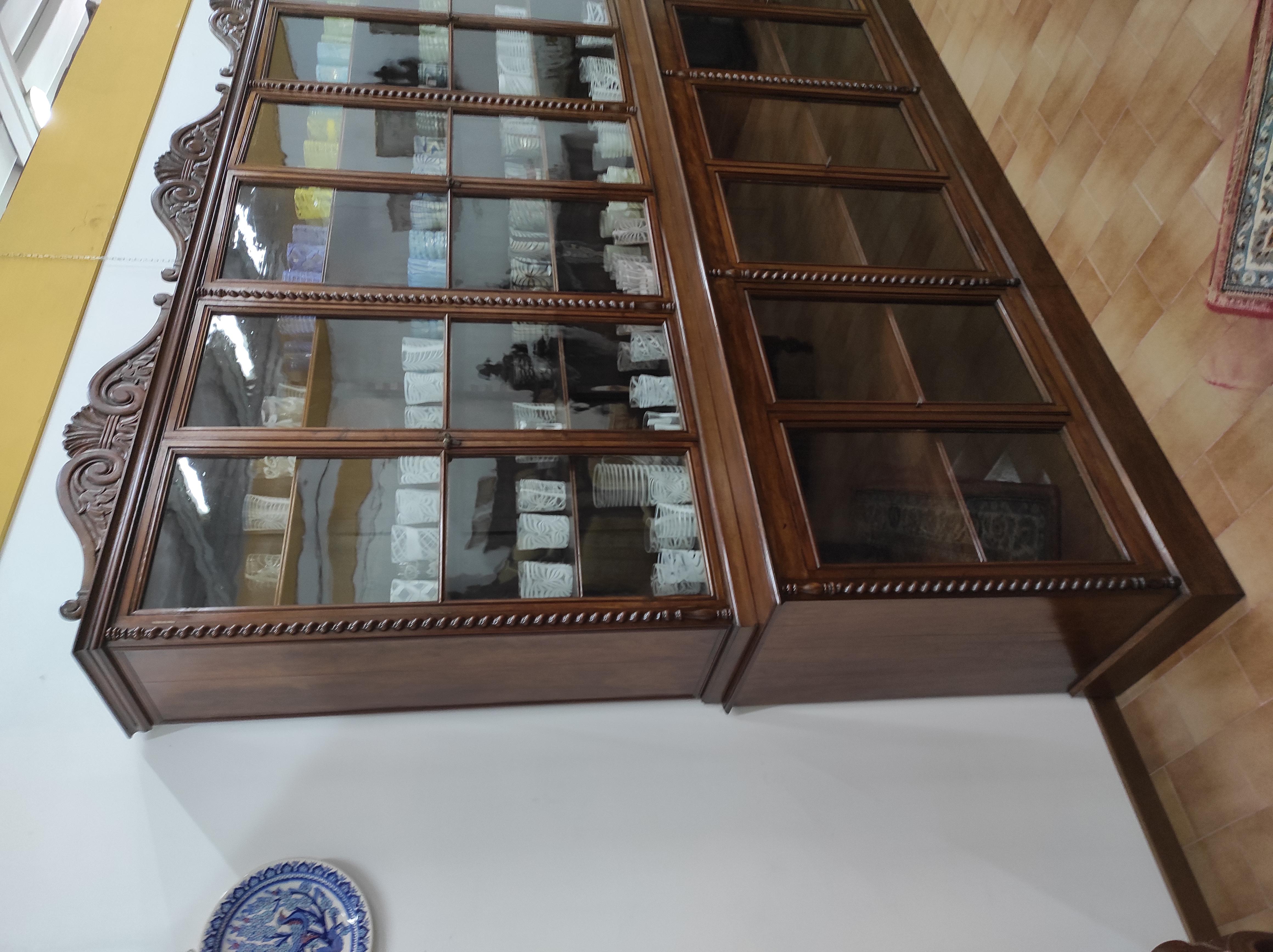 French Bookcase 6 glass doors