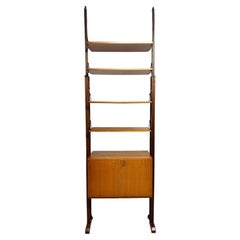 Floor-to-ceiling bookcase 1960s