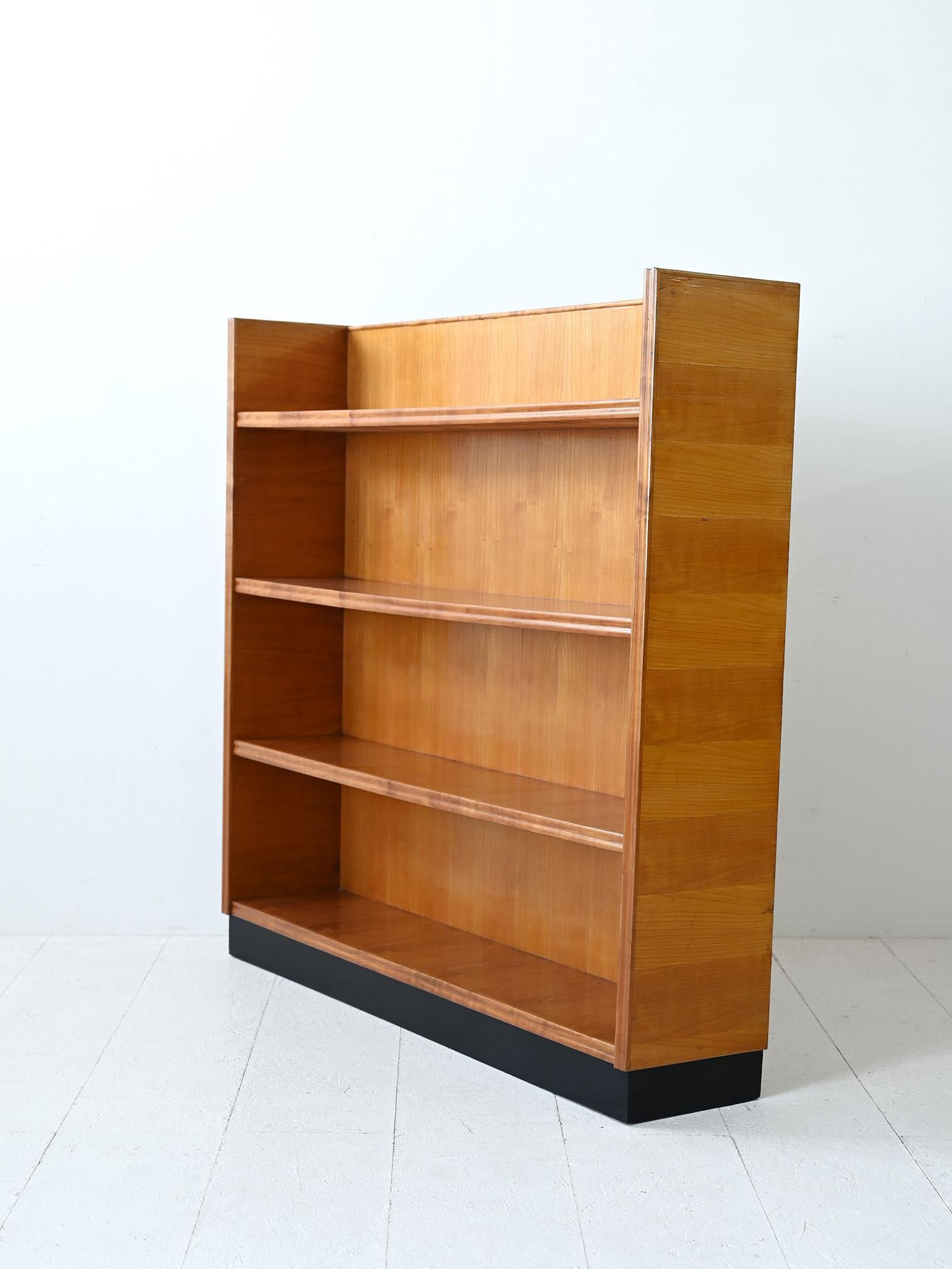Scandinavian 1960s open bookcase For Sale