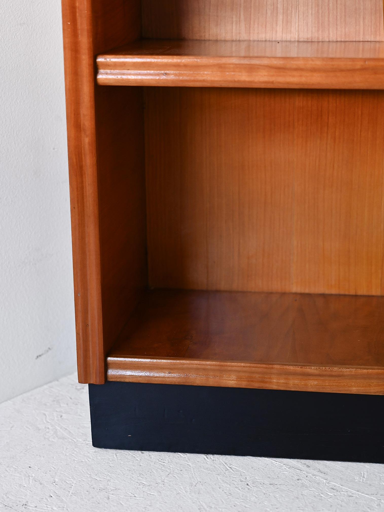 Wood 1960s open bookcase For Sale