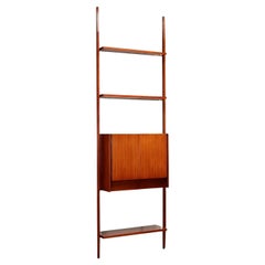 Libreria a soffitto a una campata Anni 60