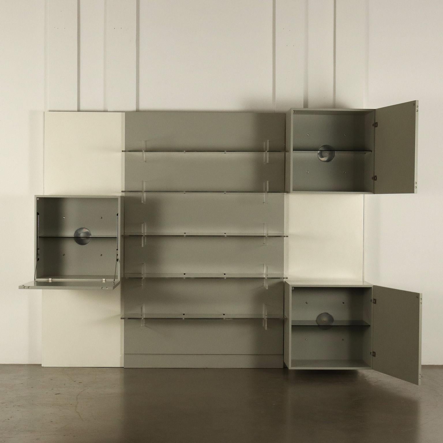 Italian Libreria Acerbis Anni '80 Design di Roberto Monsani in vendita