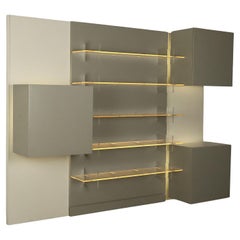 Libreria Acerbis Anni '80 Design di Roberto Monsani