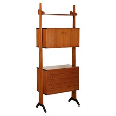 Libreria Anni 60 in teak