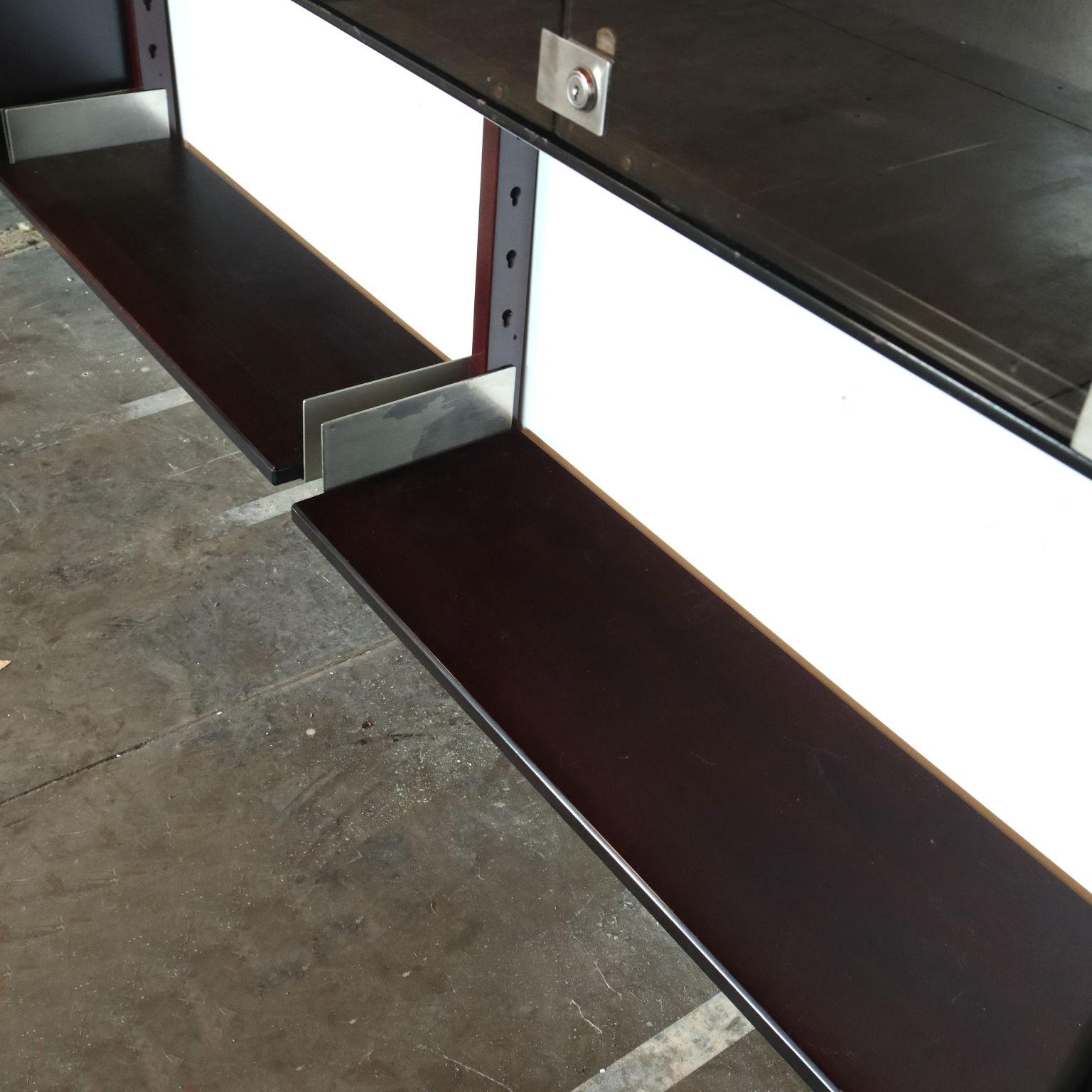 1970s Bookcase Production Formanova Design by Gianni Moscatelli For Sale 2