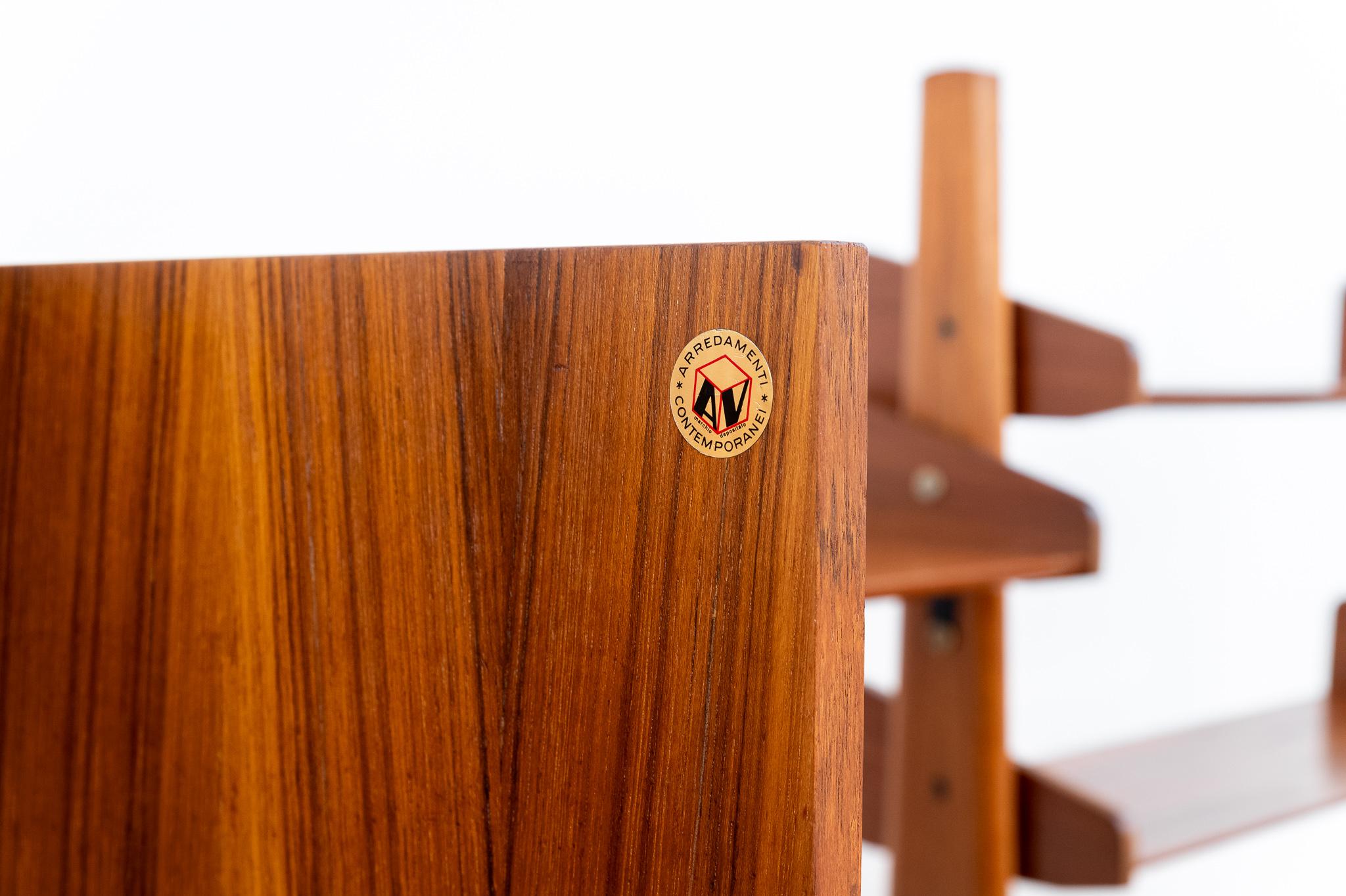 Libreria attribuita a Vittorio Dassi, Anni '60 in vendita 9