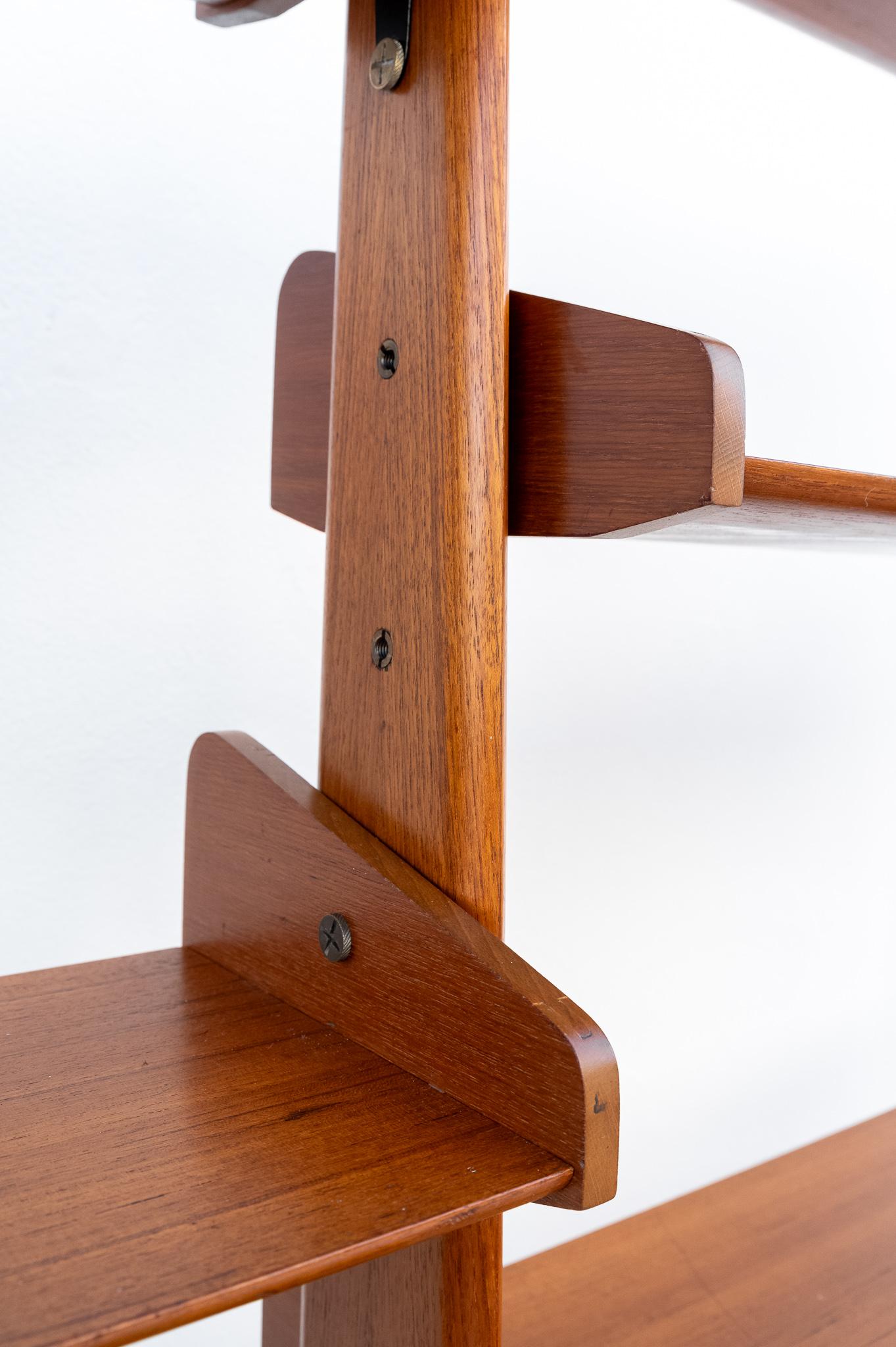 Metà XX secolo Libreria attribuita a Vittorio Dassi, Anni '60 in vendita