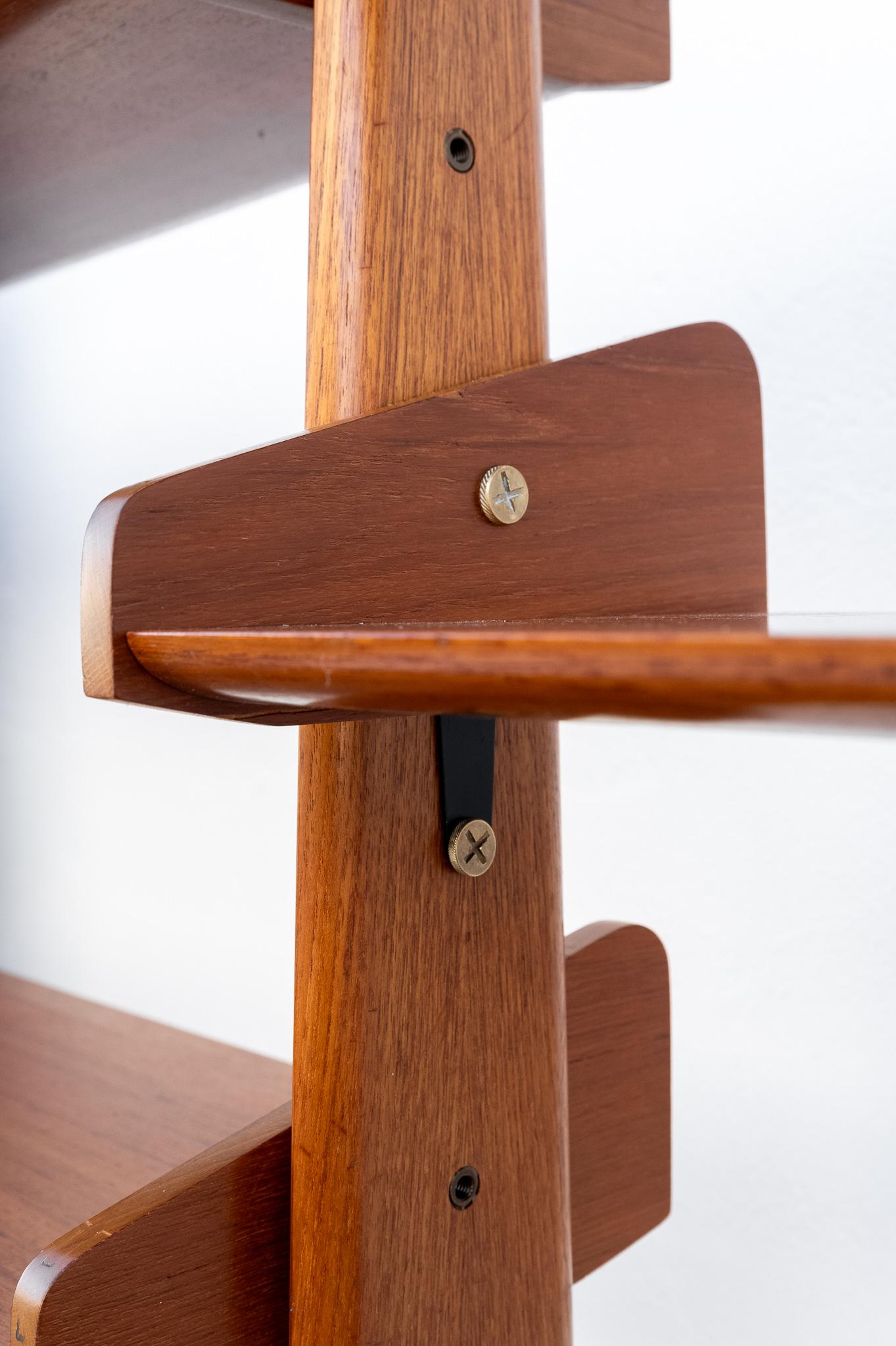 Libreria attribuita a Vittorio Dassi, Anni '60 in vendita 1