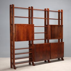 Freestanding bookcase 1940s 1950s