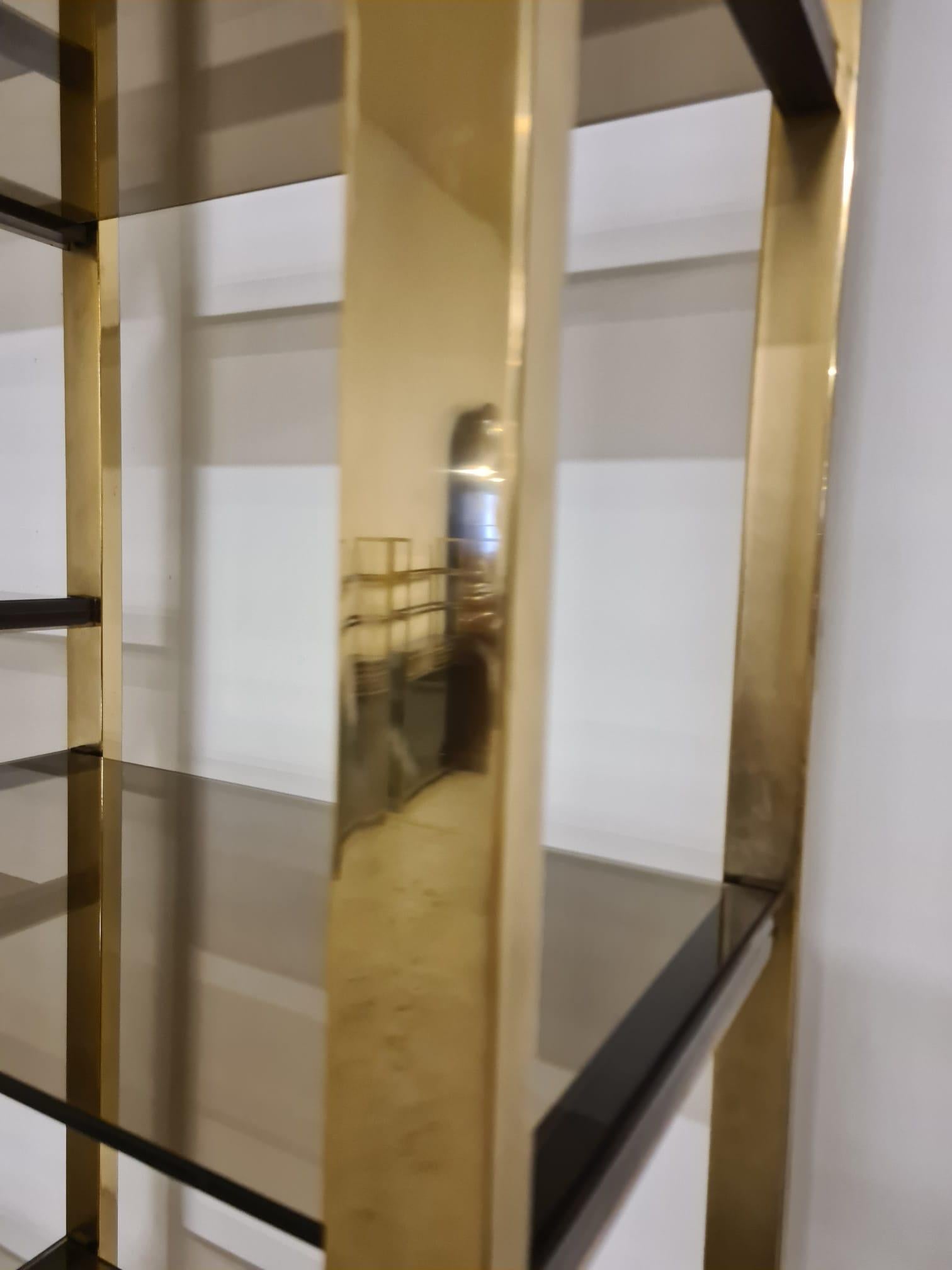 bibliothèque autoportante conçue par Alain Delon Bon état - En vente à Torino, IT