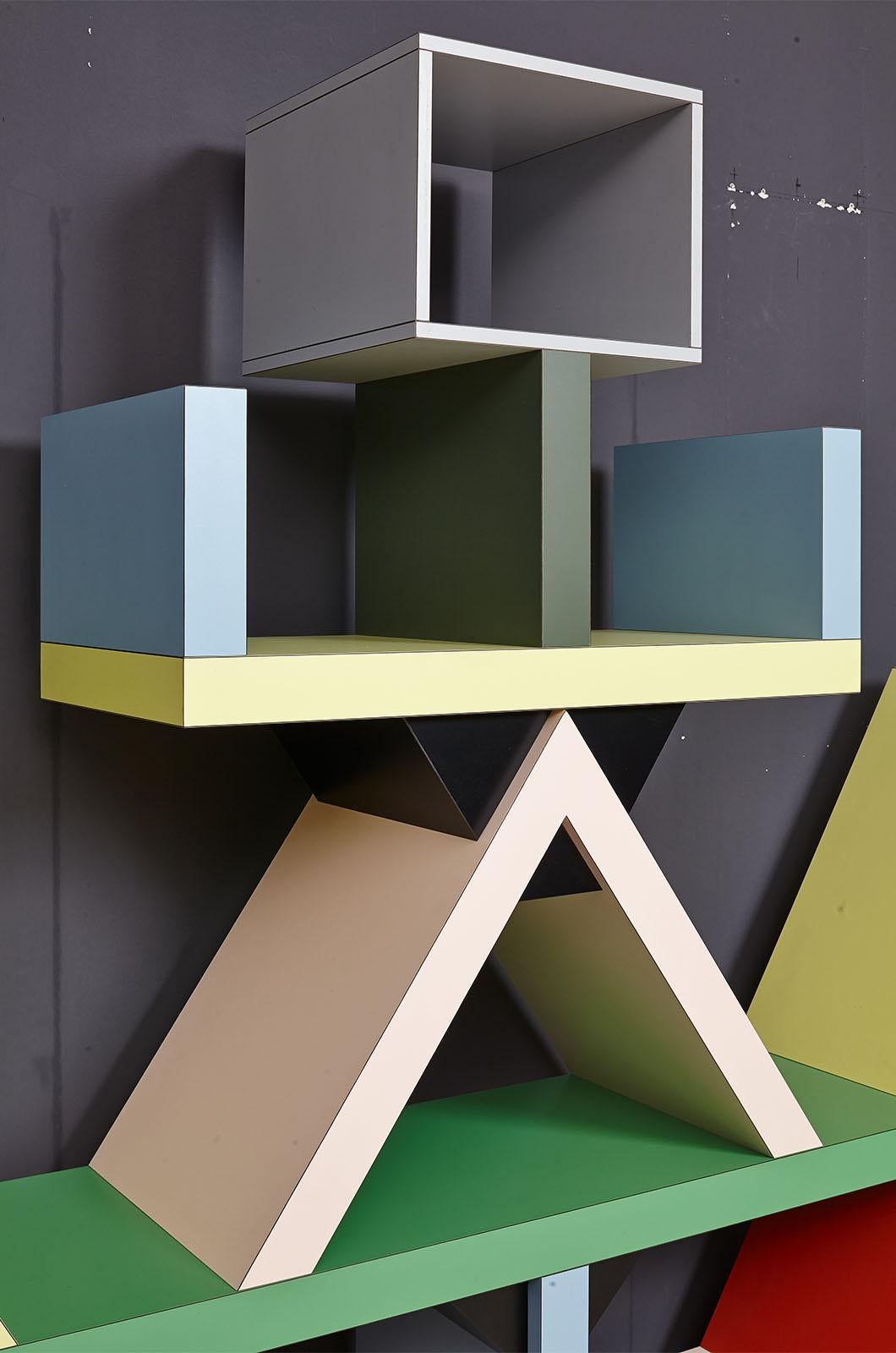Postmoderno Libreria Carlton 30°Anniversario di Ettore Sottsass per Memphis Design in vendita