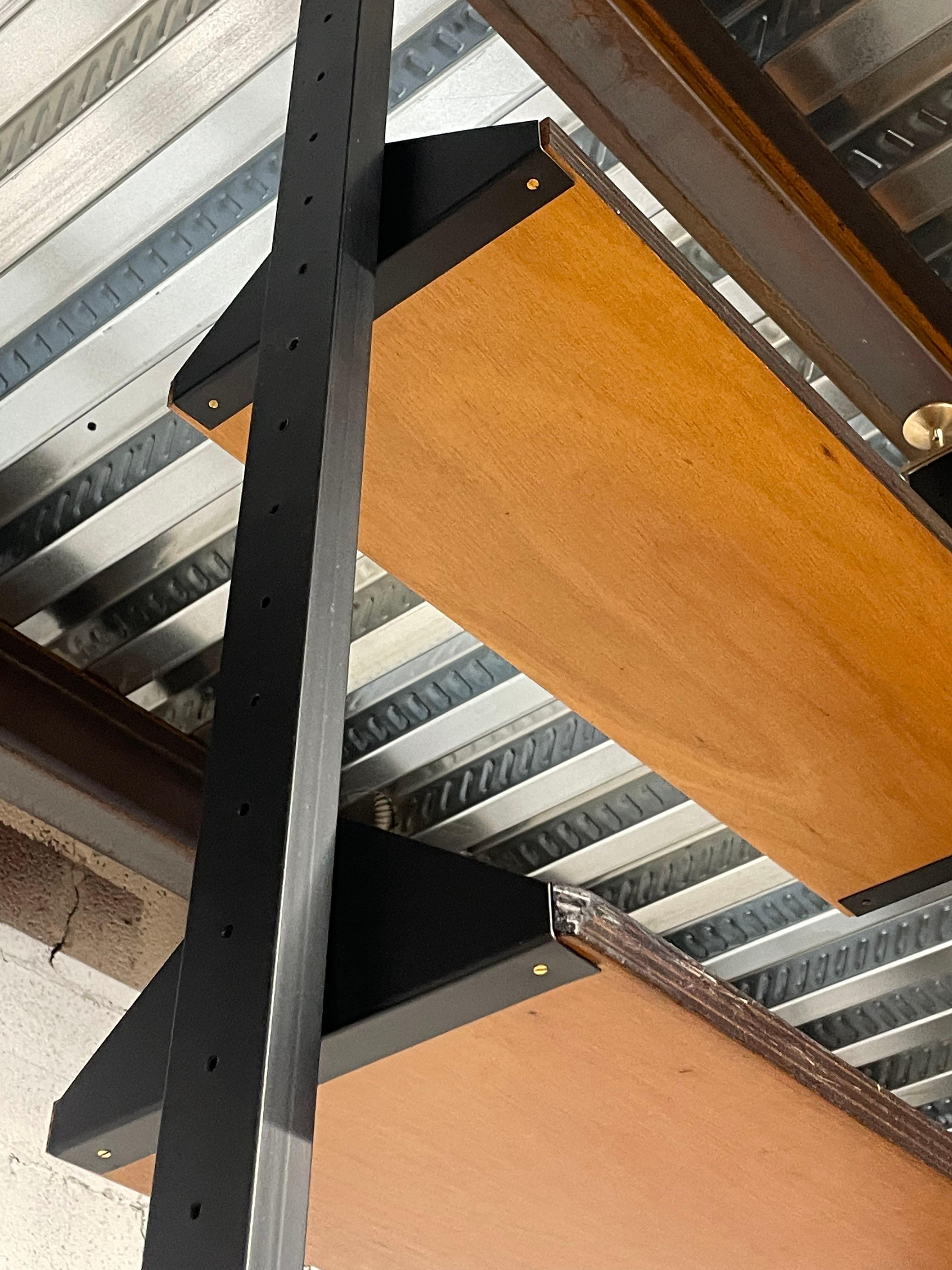1960s sky-ground bookcase For Sale 8