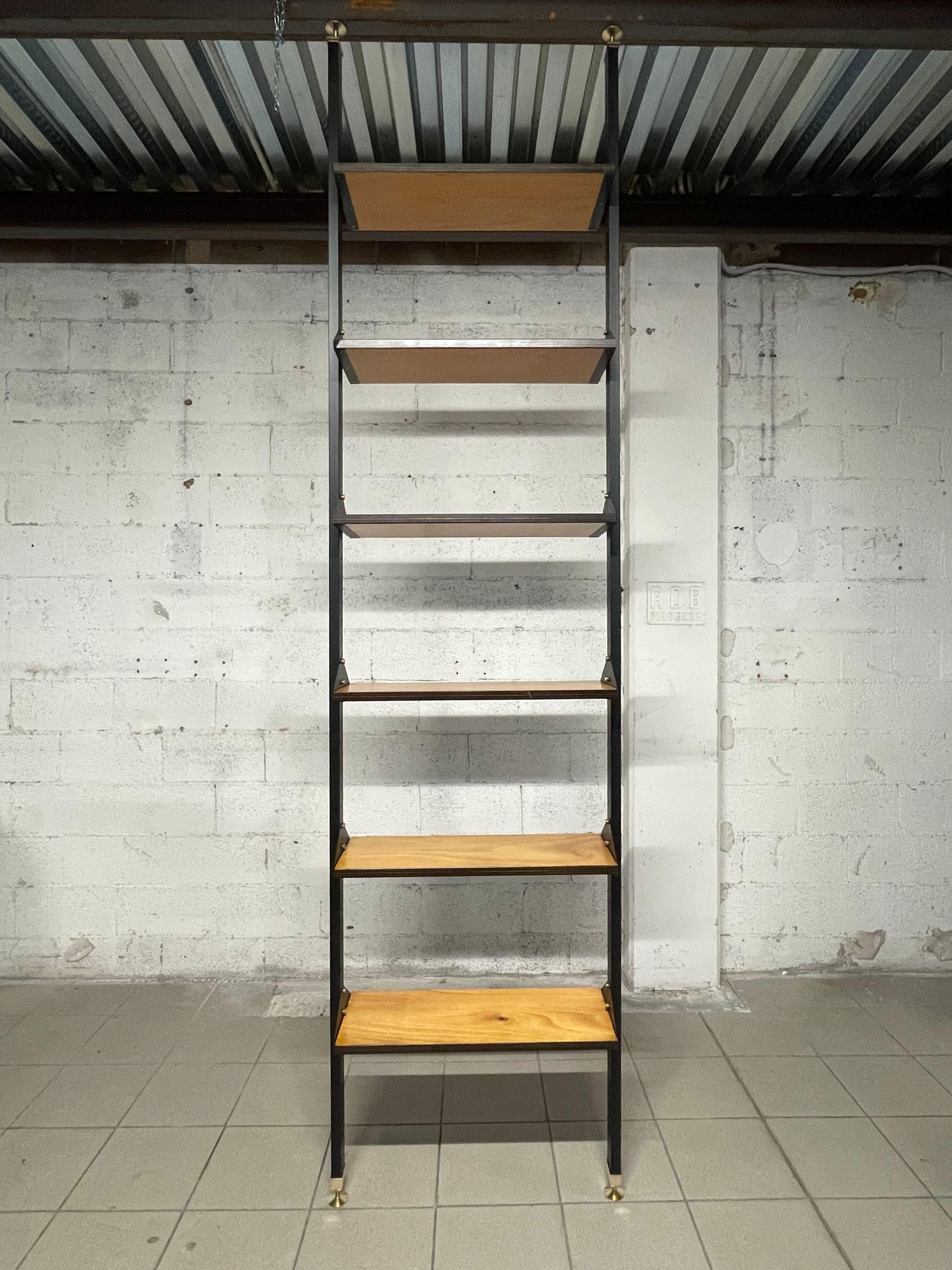 1960s sky-ground bookcase For Sale 10