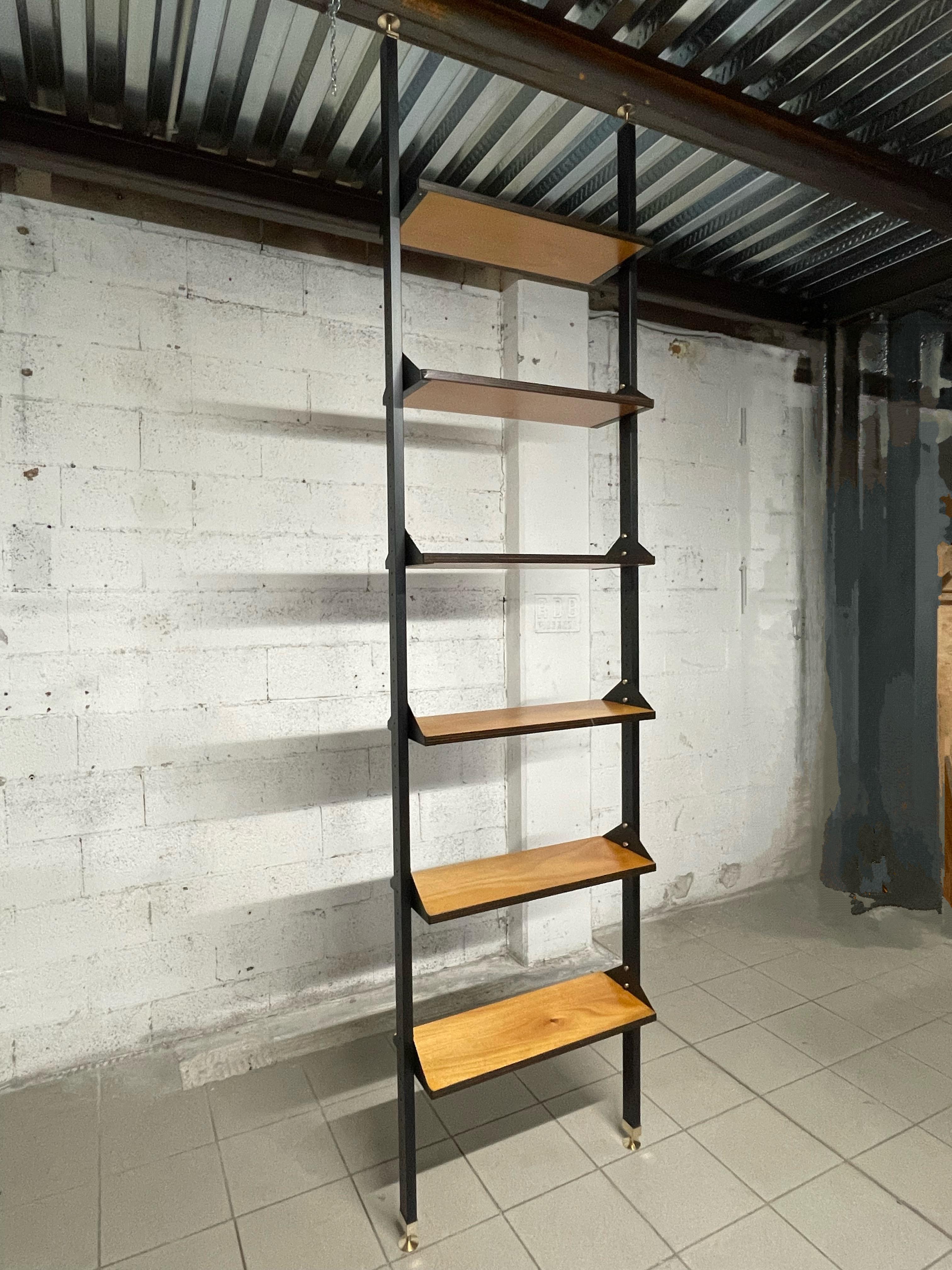 1960s sky-ground bookcase For Sale 2