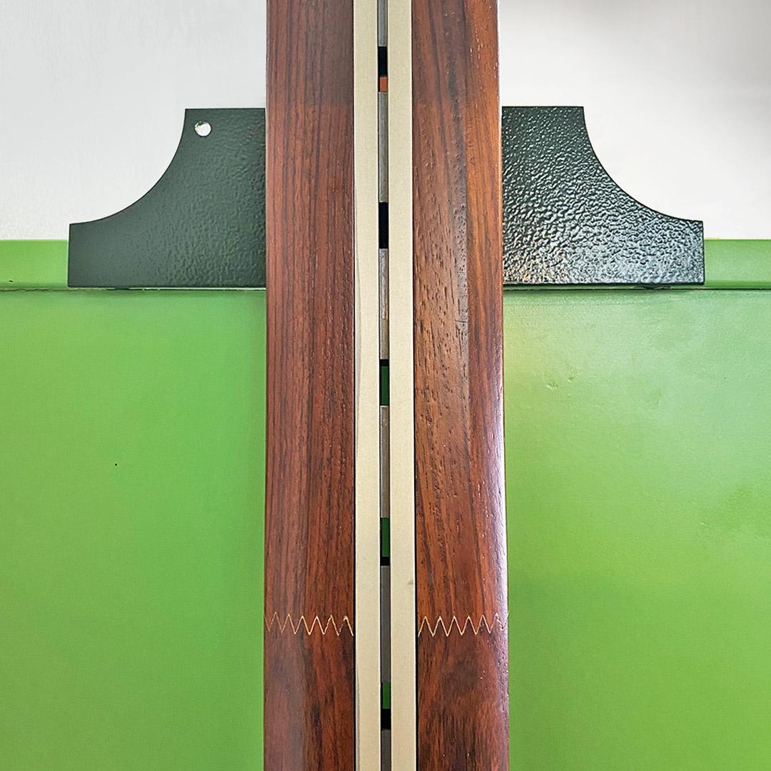 Italian mid-century modern sky-deck colored bookcase by Stildomus, 1960s 9