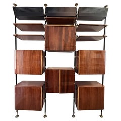 Libreria cielo-terra luminosa, tre campate, 1950