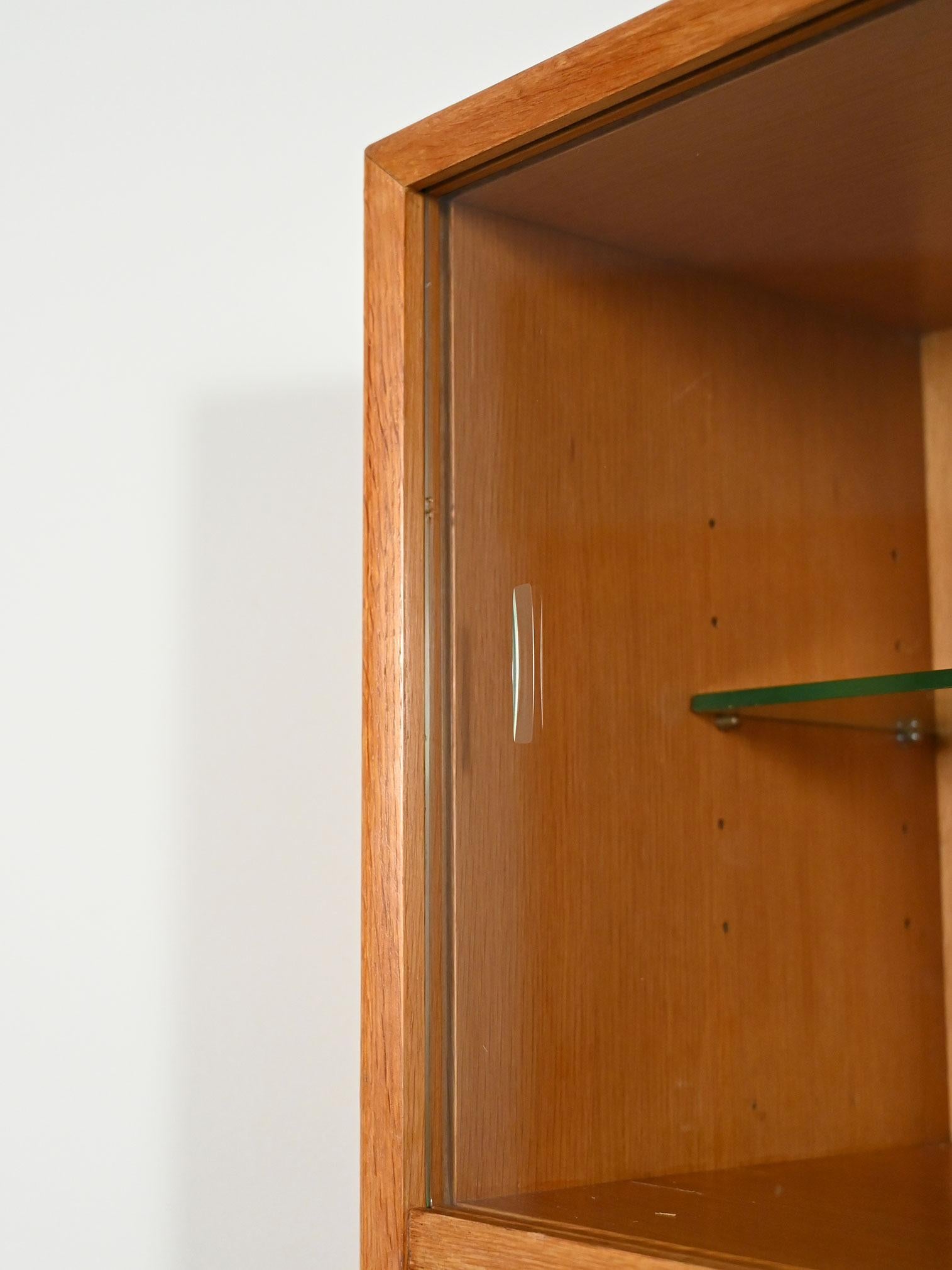 Metà XX secolo Libreria con vetrinetta di Marian Grabinsky per Ikea in vendita