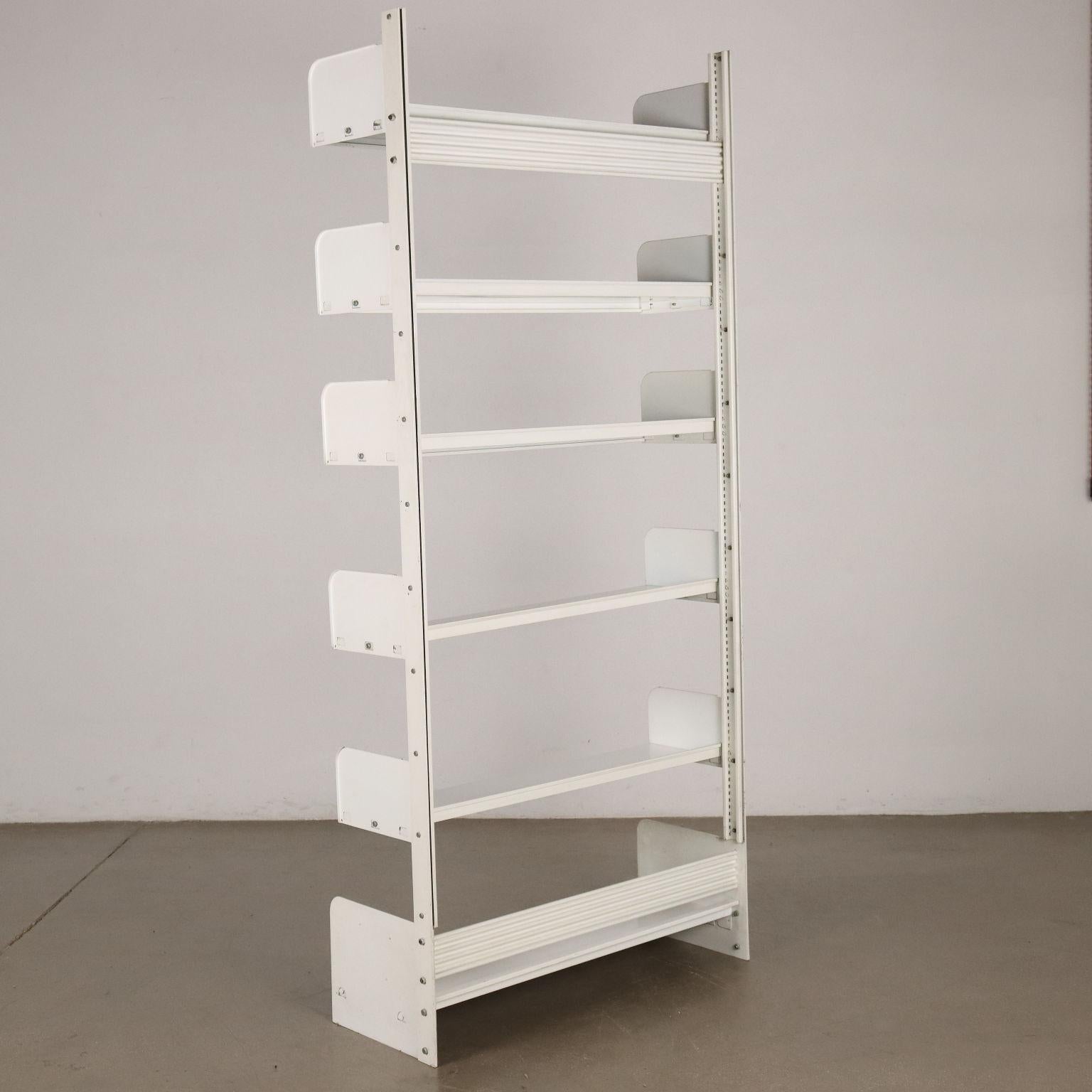 Metal Bookcase 'Congress' Lips Vago 1970s