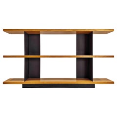 konsolenregal aus Eiche, Charlotte Perriand, 1970er Jahre