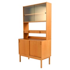 Bertil Fridhagen bookcase for Bodafors with display case, 1964