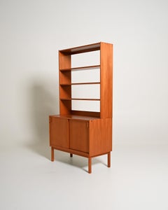 Bibliothèque de Bodafors en teck, années 50/60