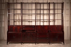 Bibliothèque par Claudio Salocchi pour Sormani, Italie, années 1960