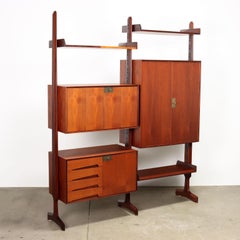 Bookcase by Edmondo Palutari for Dassi Anni 60s