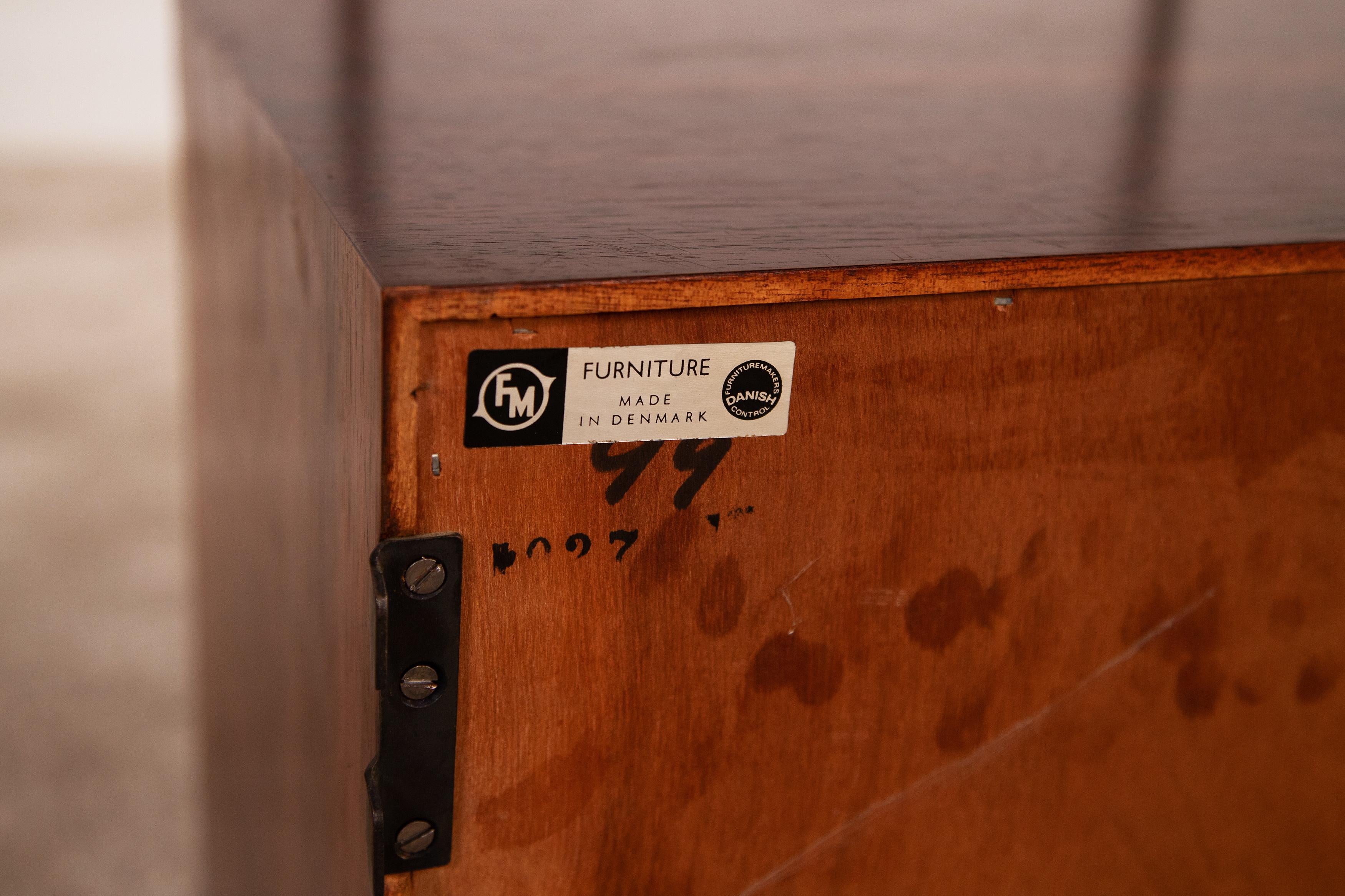Bookcase by Kai Kristiansen for FM Møbler, 1960s 9