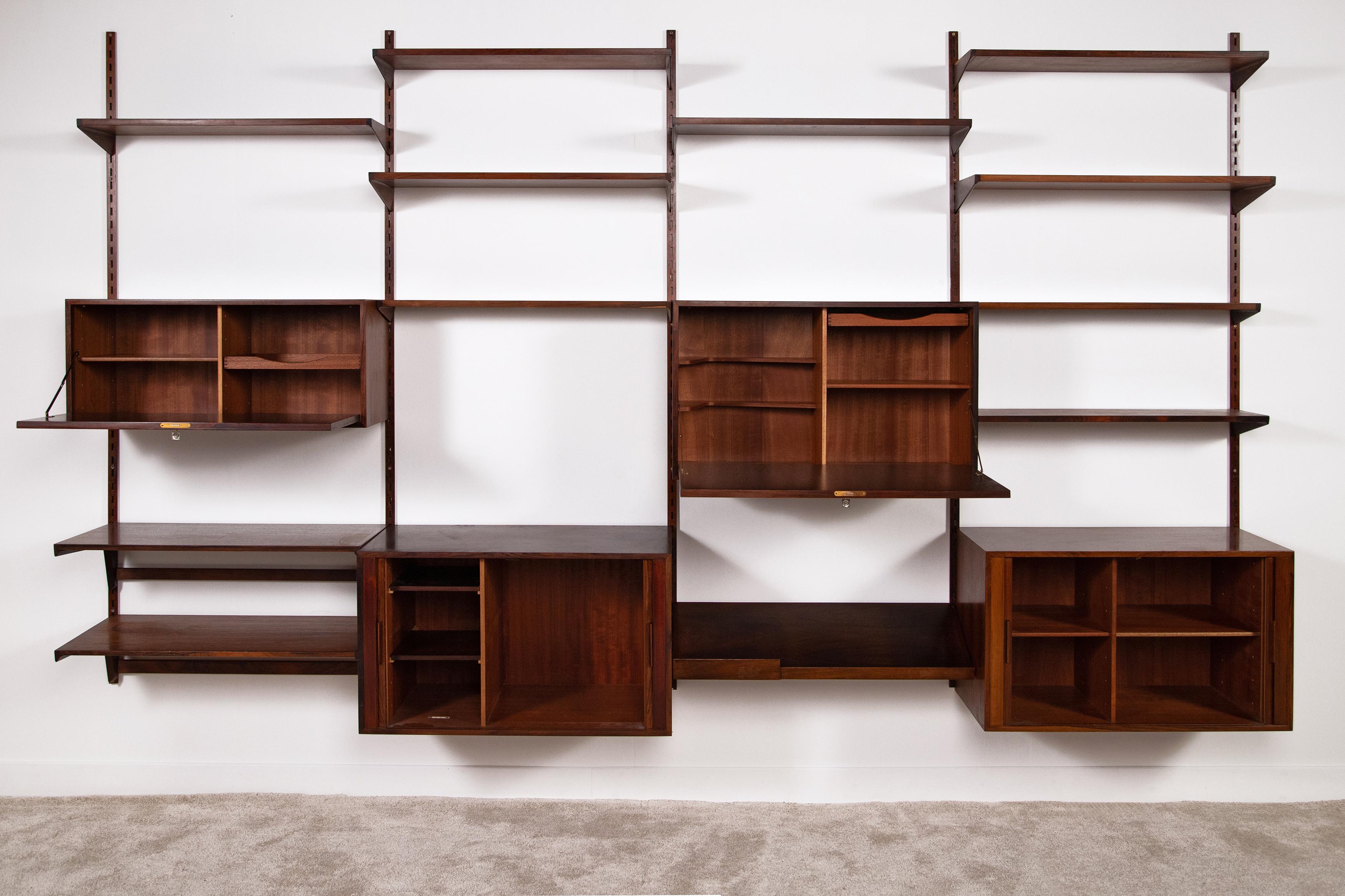 Danish Bookcase by Kai Kristiansen for FM Møbler, 1960s