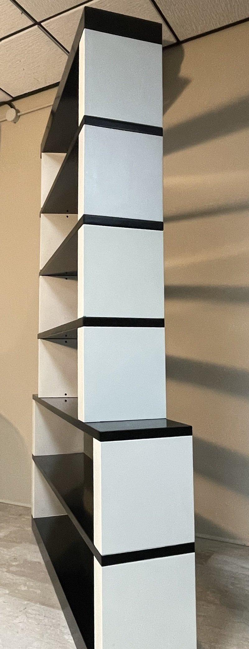 Laccato Libreria Divisorio attribuita a Wim Rietveld per Bijenkorf - Paesi Bassi anni '6