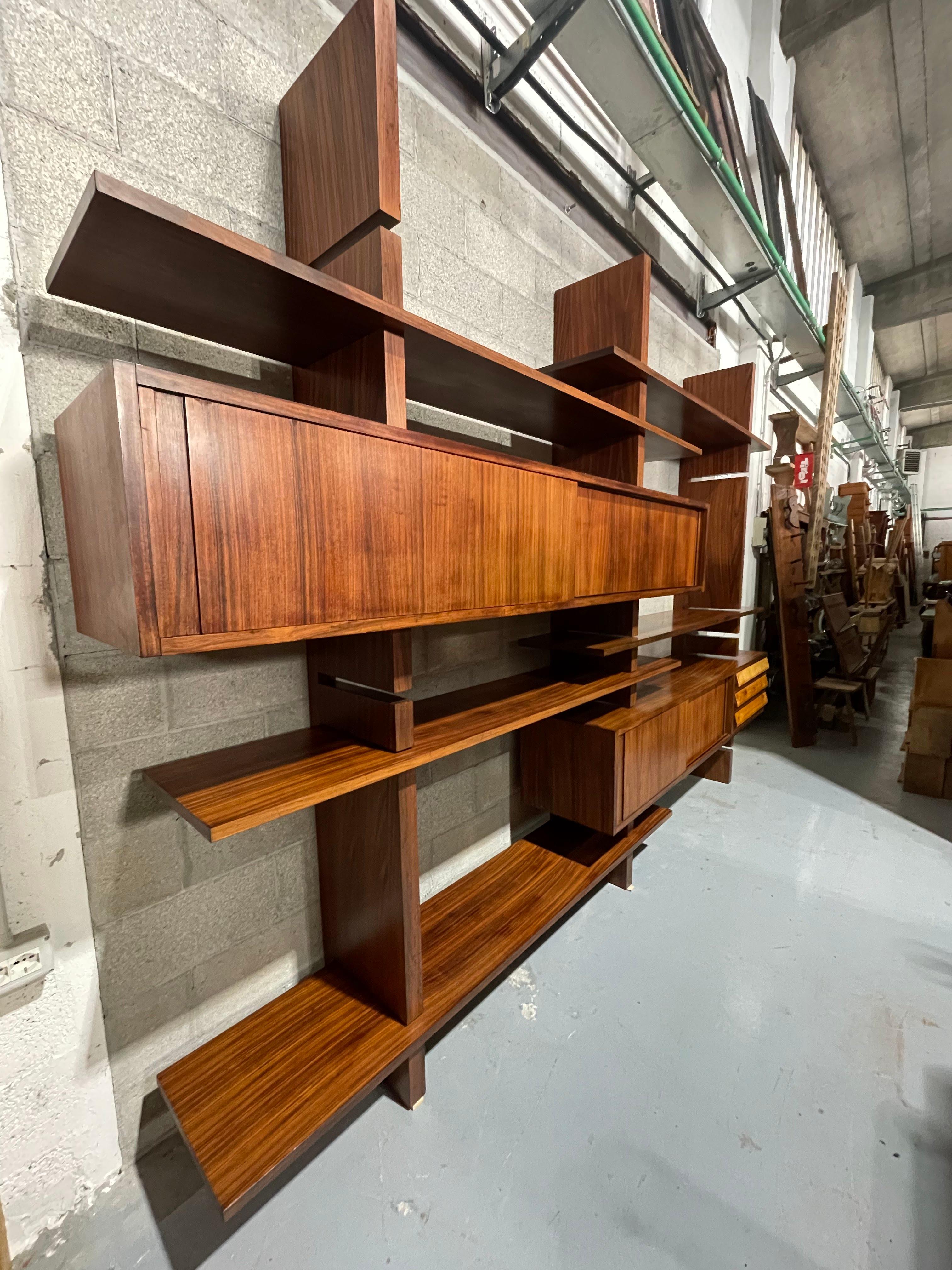 Libreria Extenso di Studio Amma, anni '60 In condizioni buone a SAN PIETRO MOSEZZO, NO