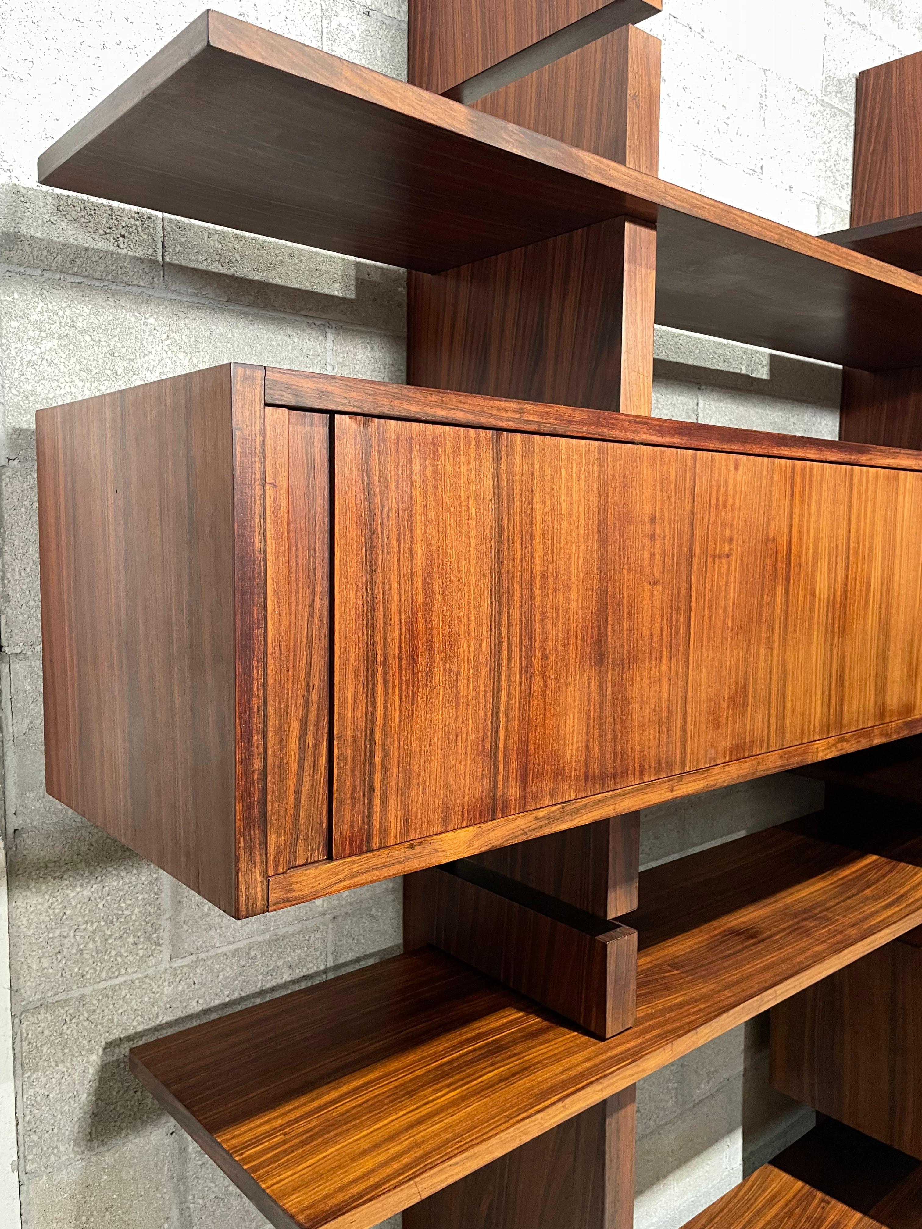 Mid-20th Century Libreria Extenso di Studio Amma, anni '60