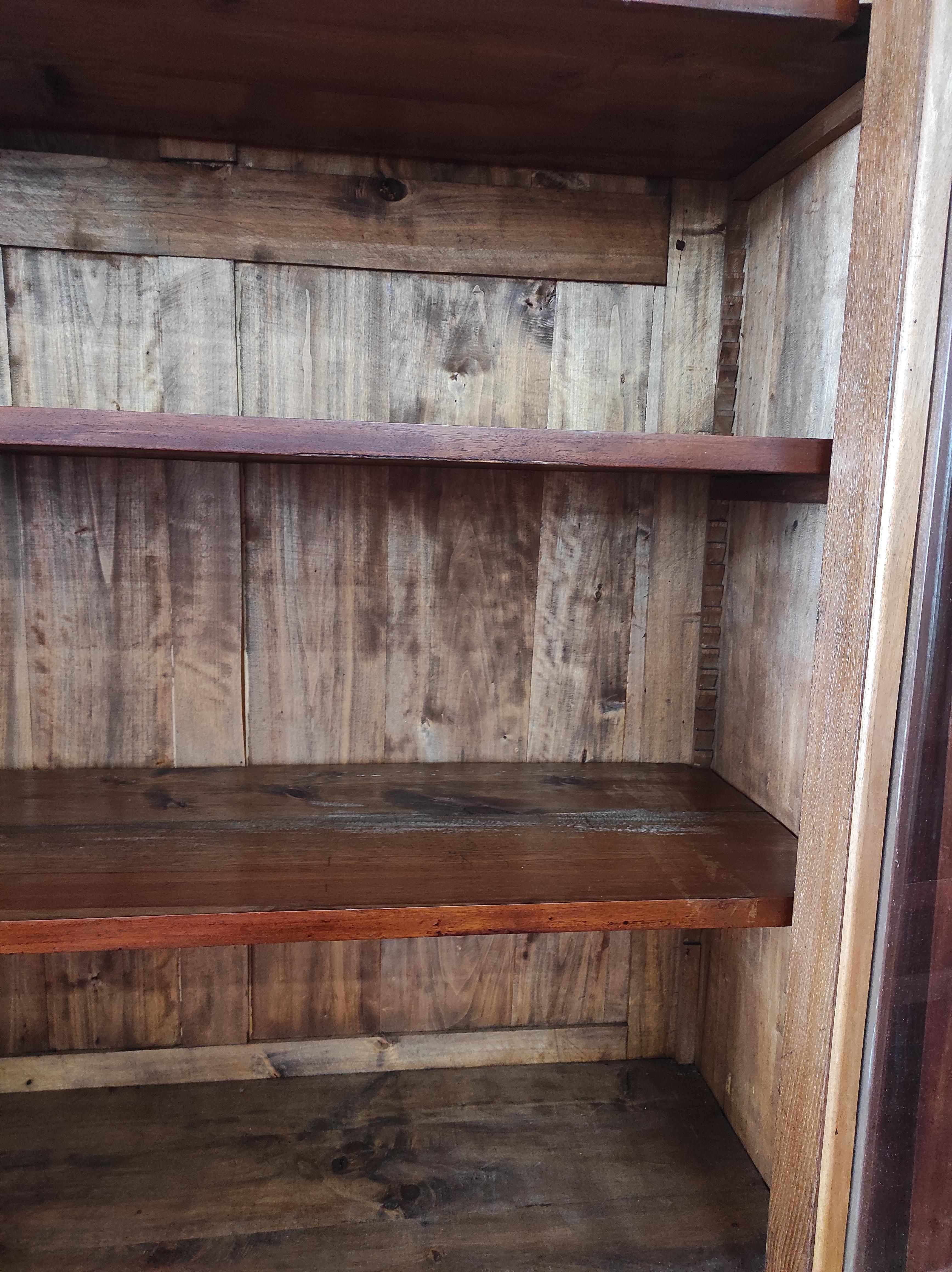 French Mahogany Wood Bookcase 1