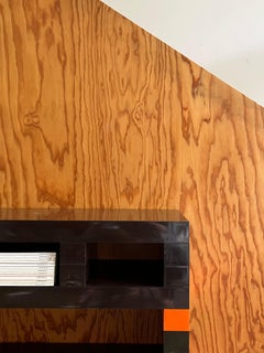 BRICK plastic bookcase designed by DE PAS, D'URBINO and LOMAZZI for Longato