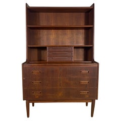 Libreria in Teak con Scrittoio Estraibile – Design Danese Anni 
60