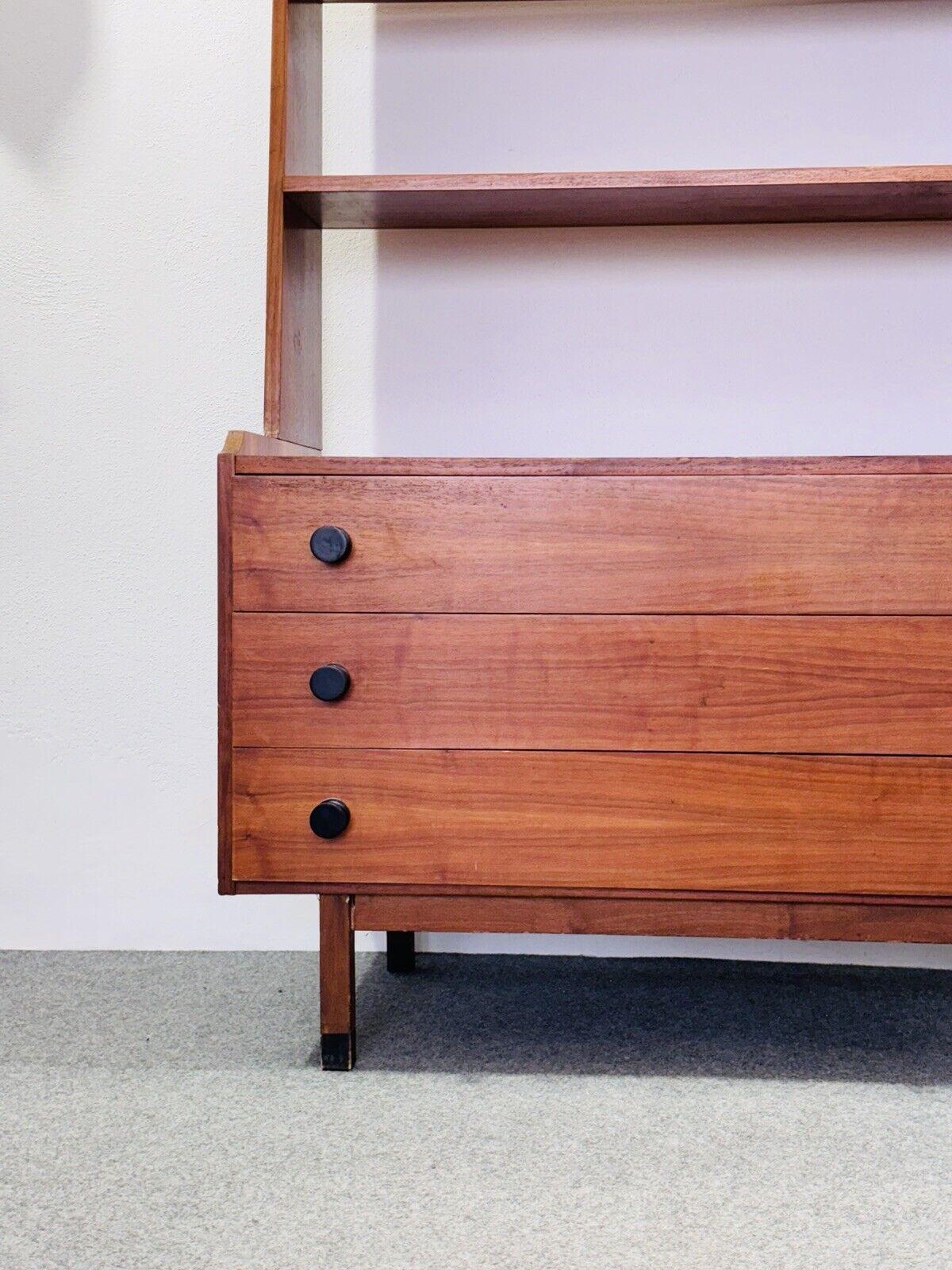 Librería de teca Dinamarca Años 60 Diseño Escandinavo Antigüedades Modernas Italian en venta