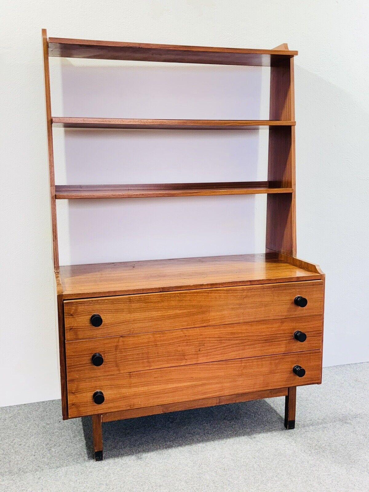 Librería de teca Dinamarca Años 60 Diseño Escandinavo Antigüedades Modernas Mid-20th Century en venta