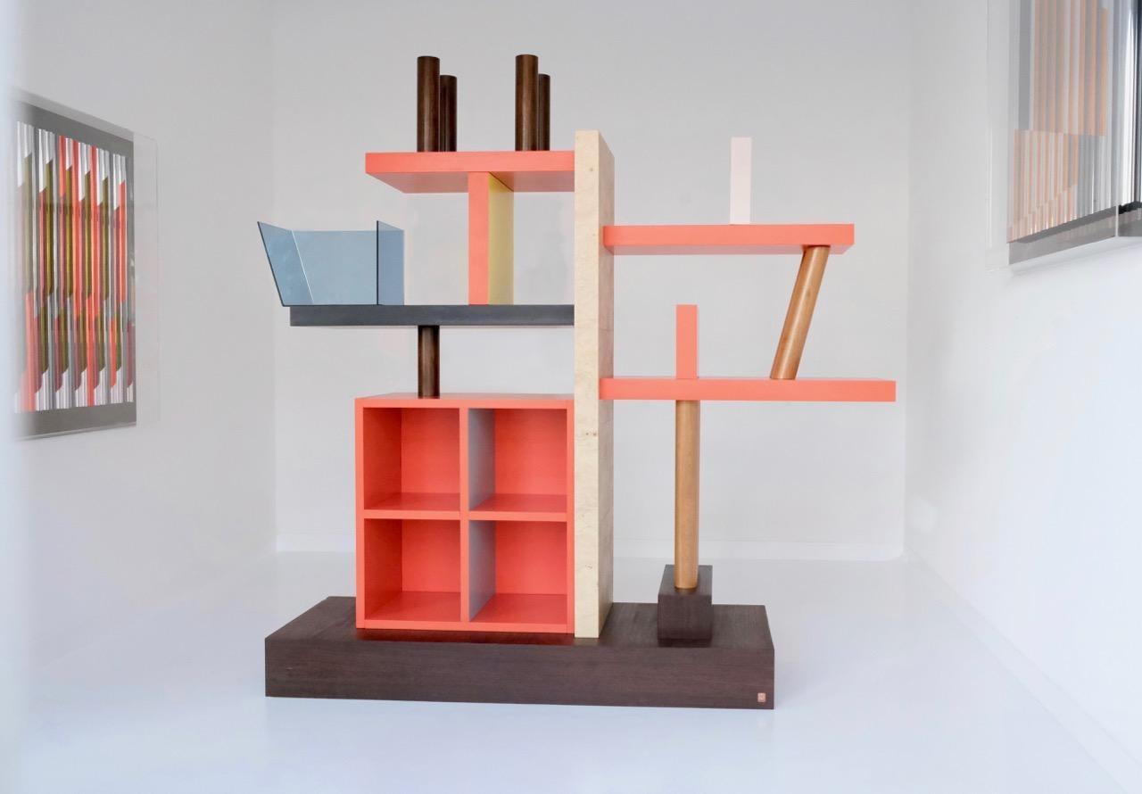Libreria Liana Bookshelf, Ettore Sottsass, Meccani, 1993, Limited Edition of 10 In Good Condition In Munster, NRW