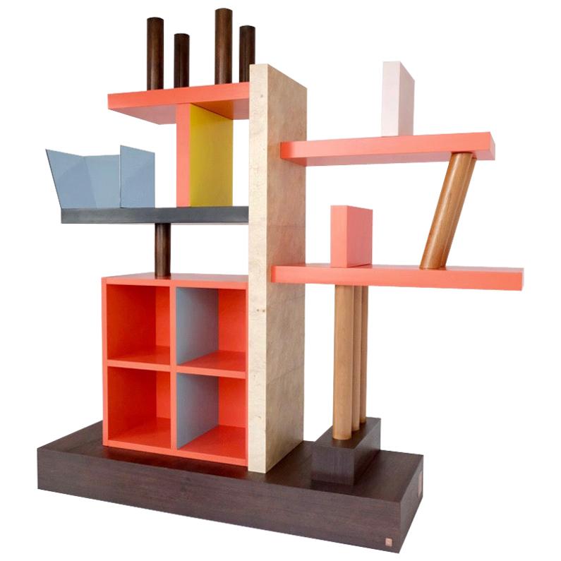 Libreria Liana Bookshelf, Ettore Sottsass, Meccani, 1993, Limited Edition of 10