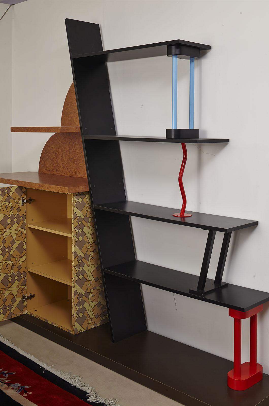 Italian Malabar Bookshop by Ettore Sottsass for Memphis Milan For Sale