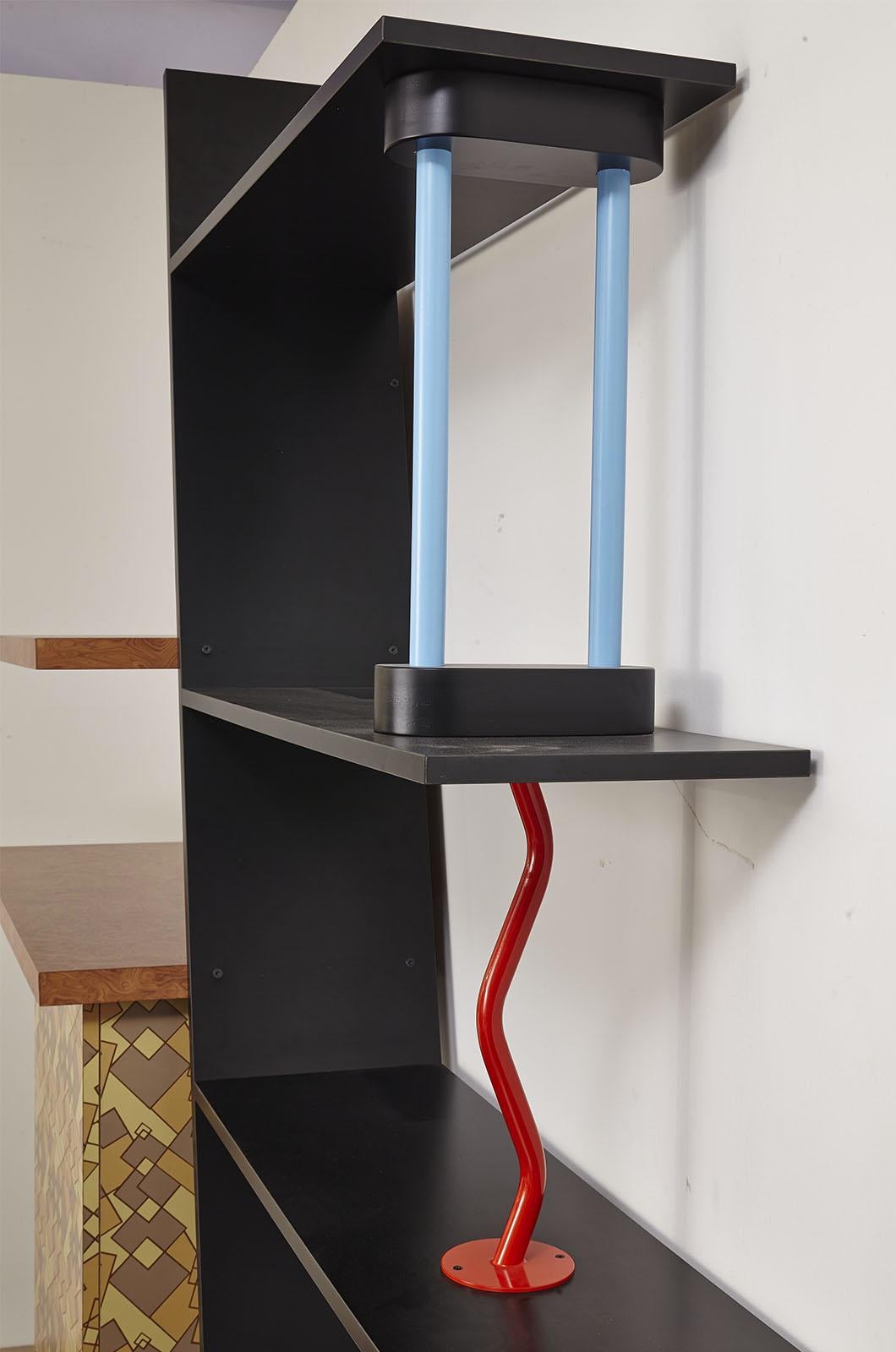 Metal Malabar Bookshop by Ettore Sottsass for Memphis Milan For Sale