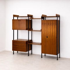 IMB Modular Bookcase Mod. Selex Teak Design 1960's
