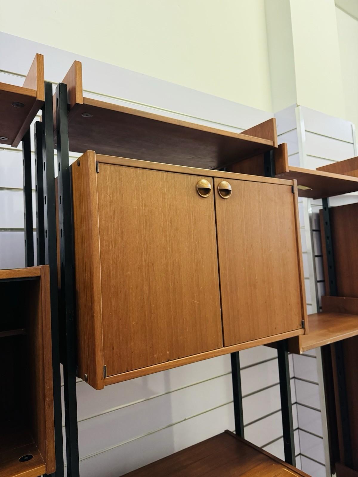 IMB Modular Bookcase Series Selex 1960s Design Modernism For Sale 2