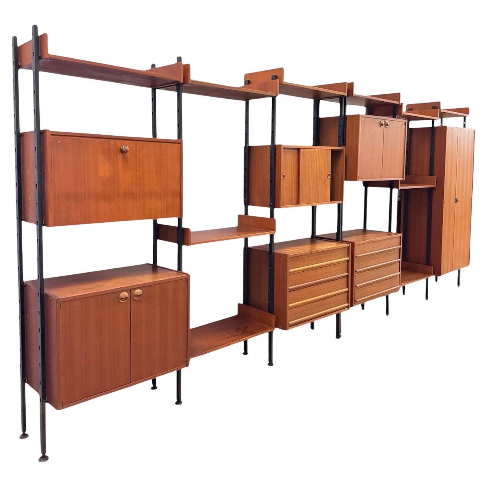 IMB Librería modular Serie Selex Modernismo de diseño de los años 60